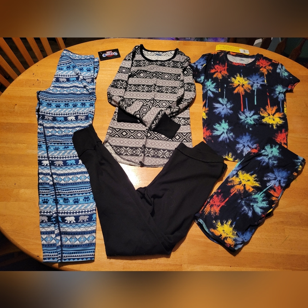 Kids Pajamas Sz XL 14-16 All For $18